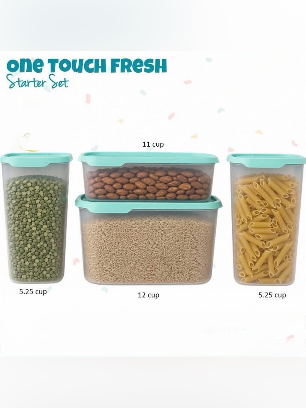 Tupperware Set Touch Fresh (4)